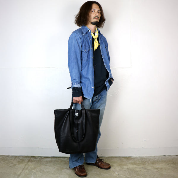 concho tote bag -Special Leather-