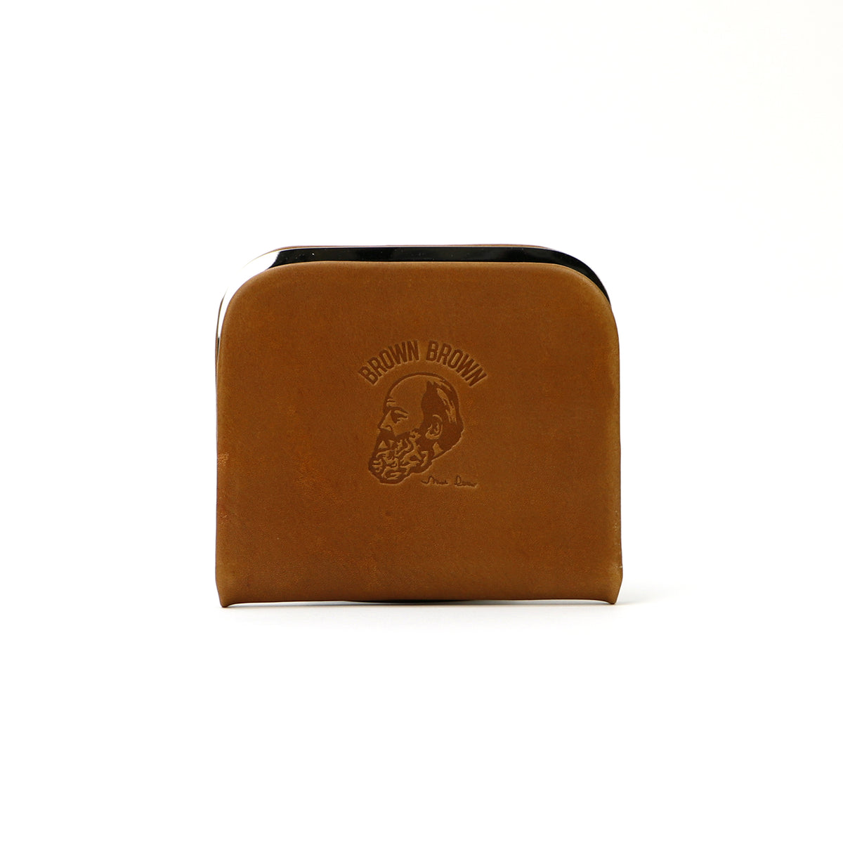 Gamaguchi wallet -Hand dye- – BrownBrown