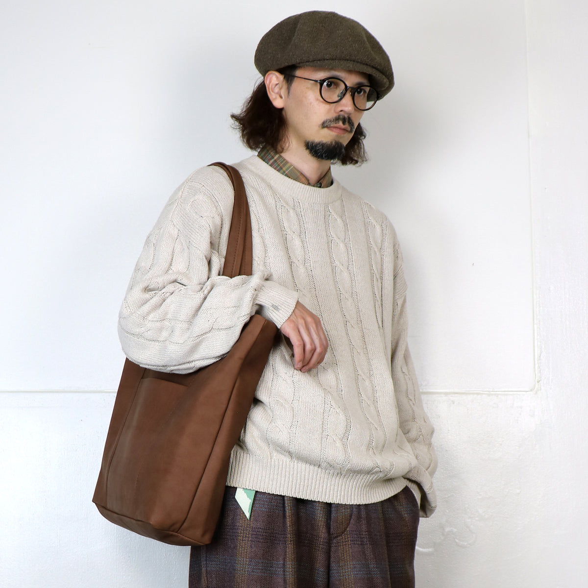 Tote bag -Matte- – BrownBrown