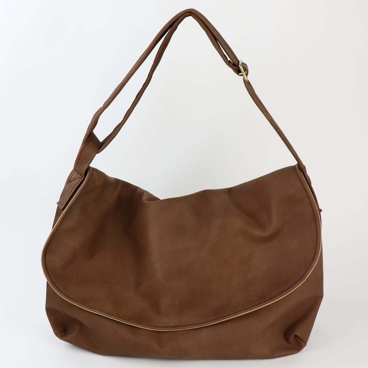Shoulder bag -Matte- – BrownBrown