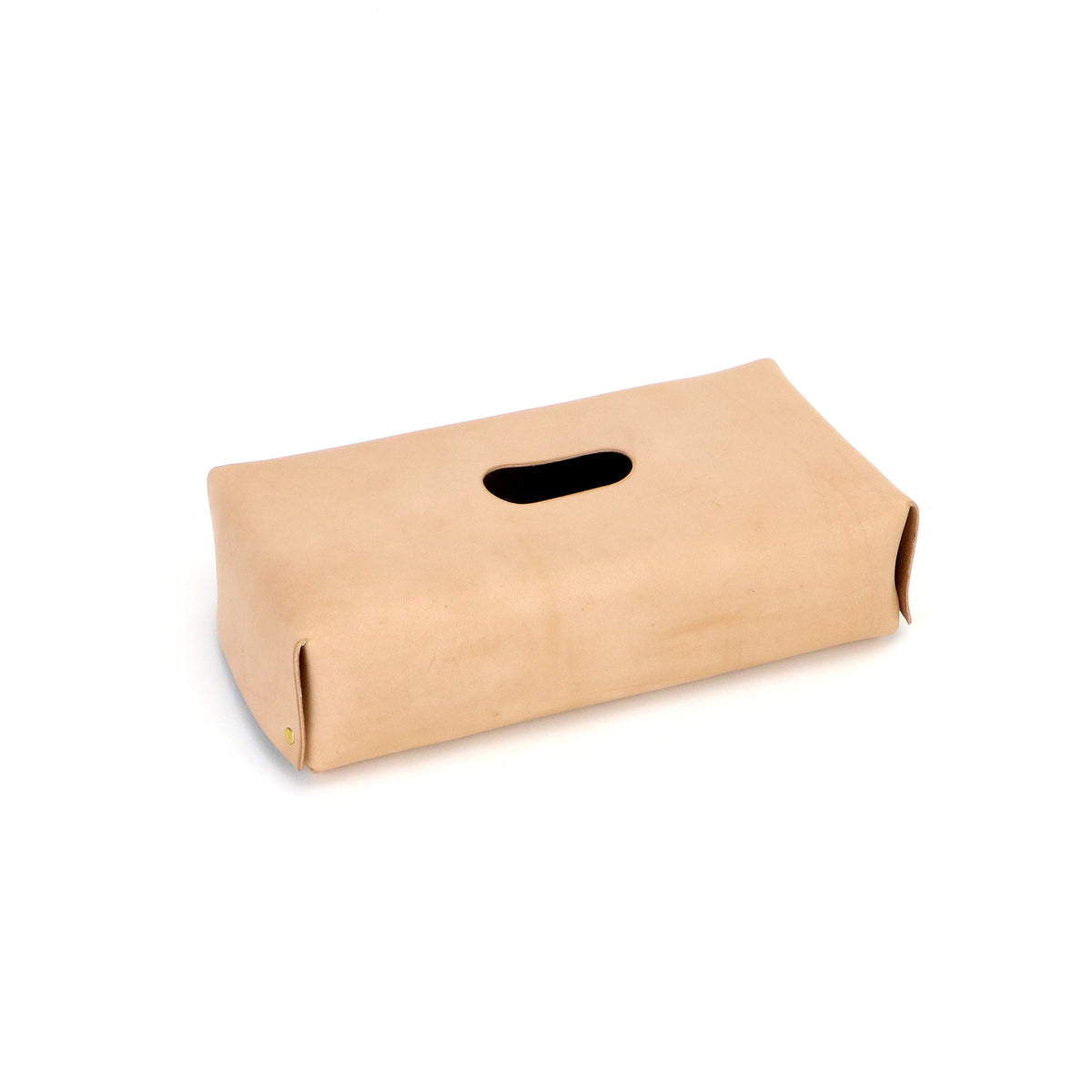 Tissue box cover -Hand dye- – BrownBrown