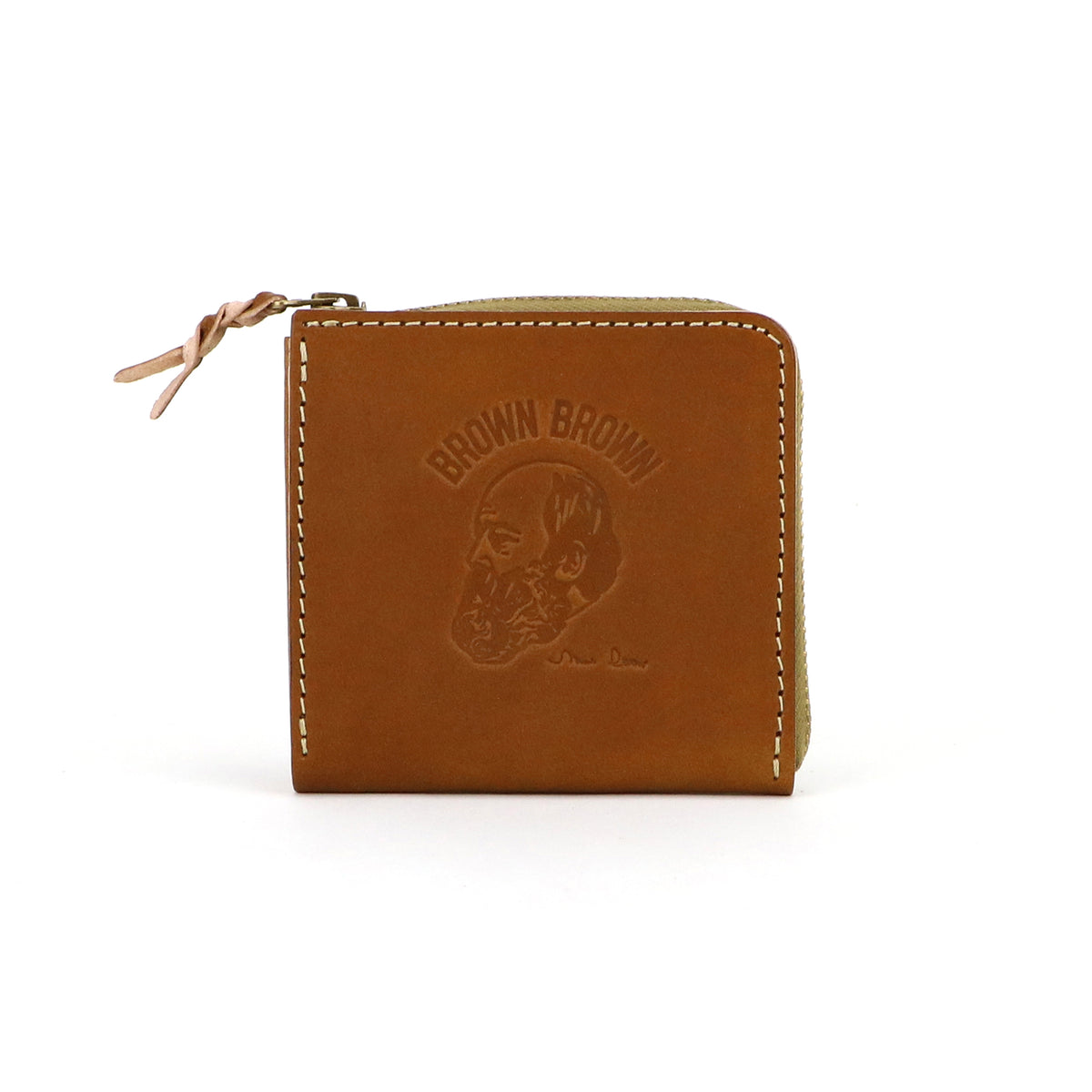 L compact wallet – BrownBrown