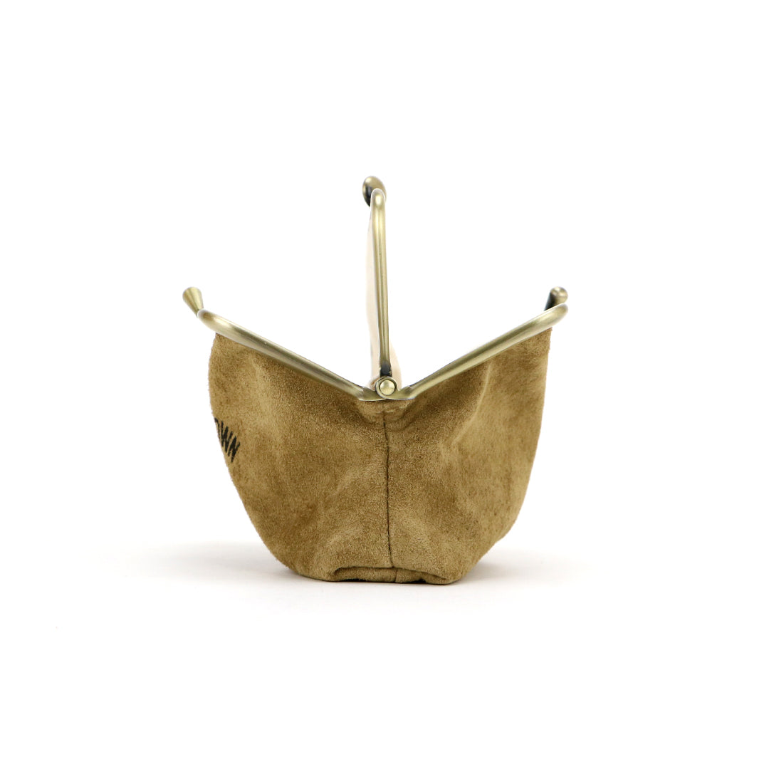 2nd別注 BrownBrownがま口財布 【BrownBrown×2nd】ハンド