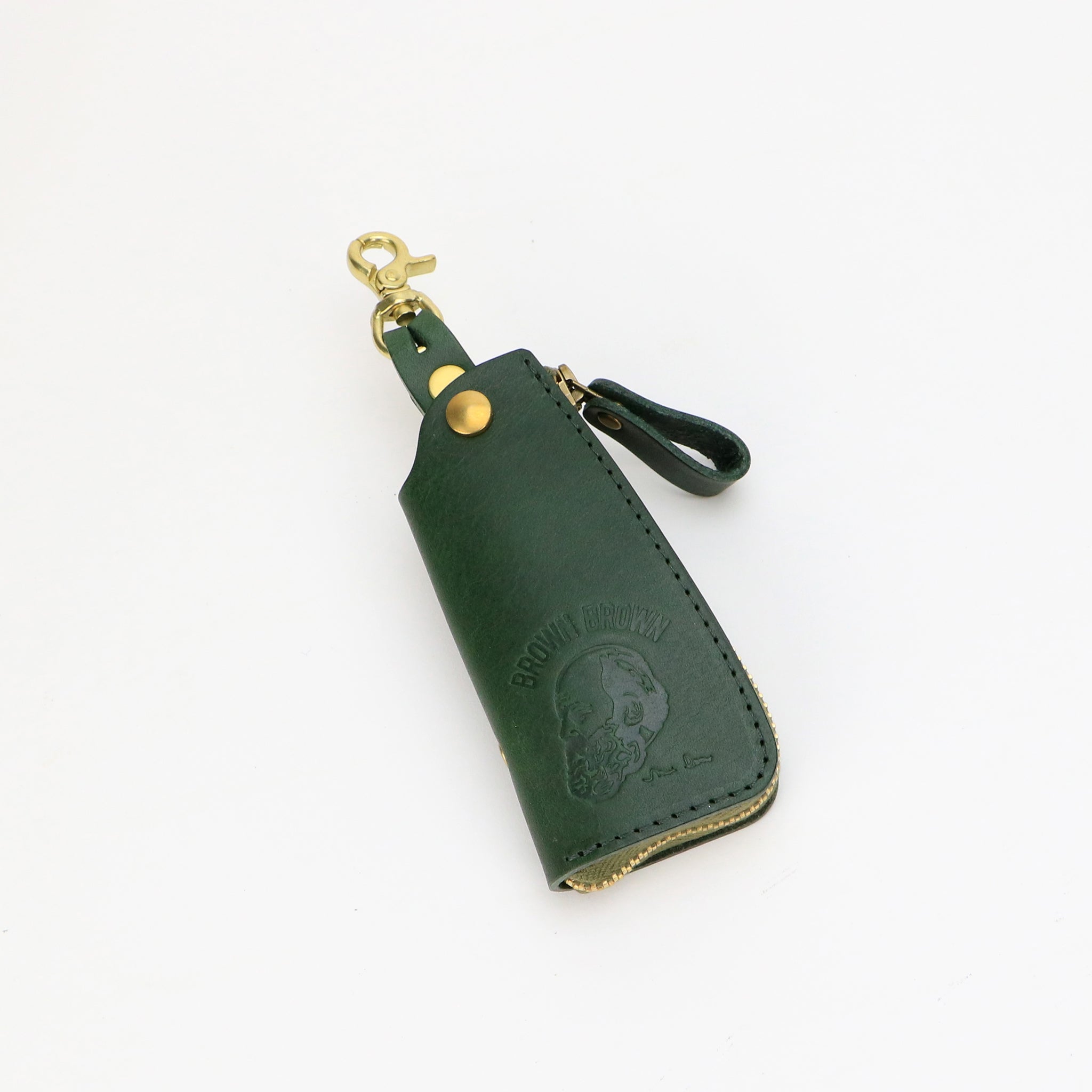 Key case -Matte- – BrownBrown