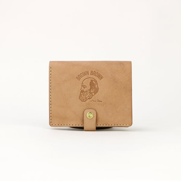 Compact wallet -Hand dye-