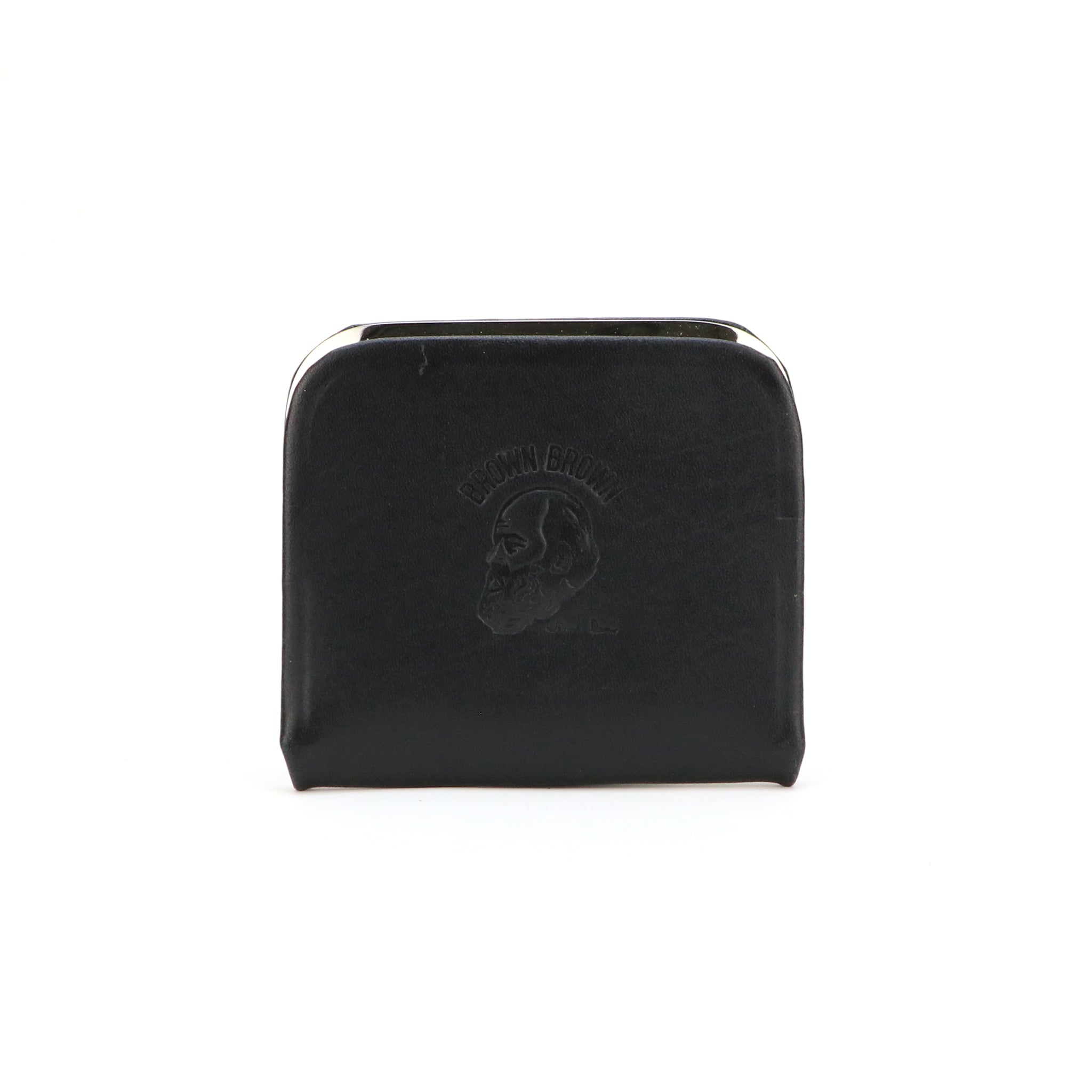 新品未使用　BrownBrown Gamaguchi wallet黒 Gamaguchi wallet -Matte- – BrownBrown