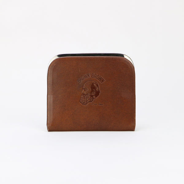 Gamaguchi wallet -Hand dye-