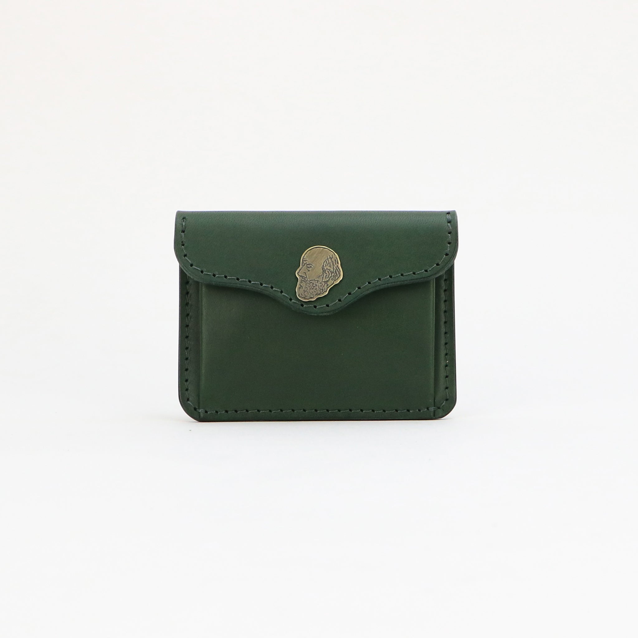 brown brown カードポケット付札入れ&コインケース Card coin case -Hand dye- – BrownBrown