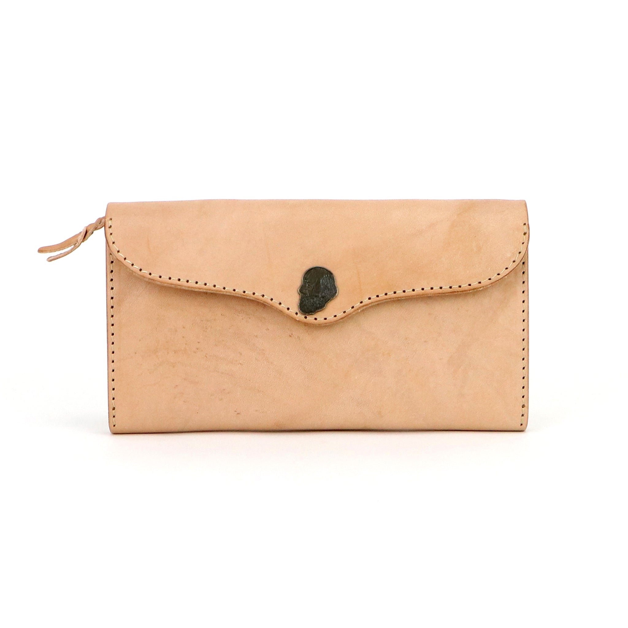 Middle wallet -Hand dye- – BrownBrown