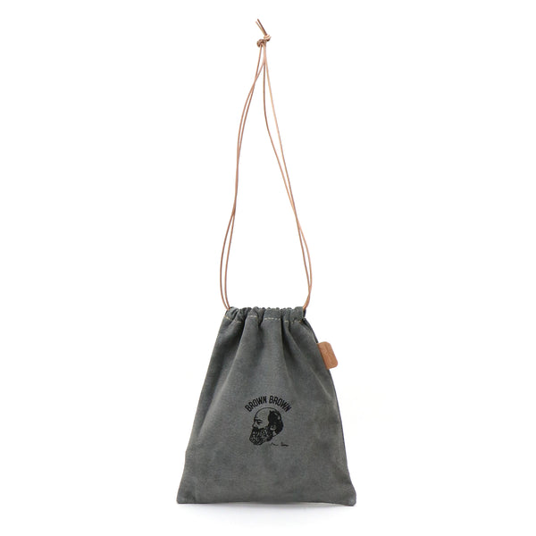 Drawstring bag – BrownBrown