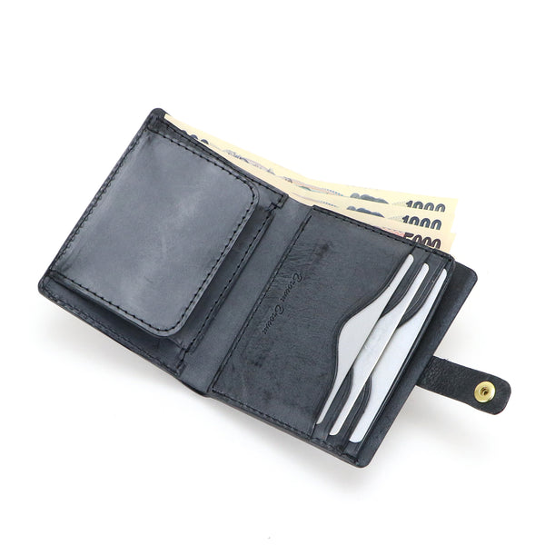 Compact wallet -Special Leather-
