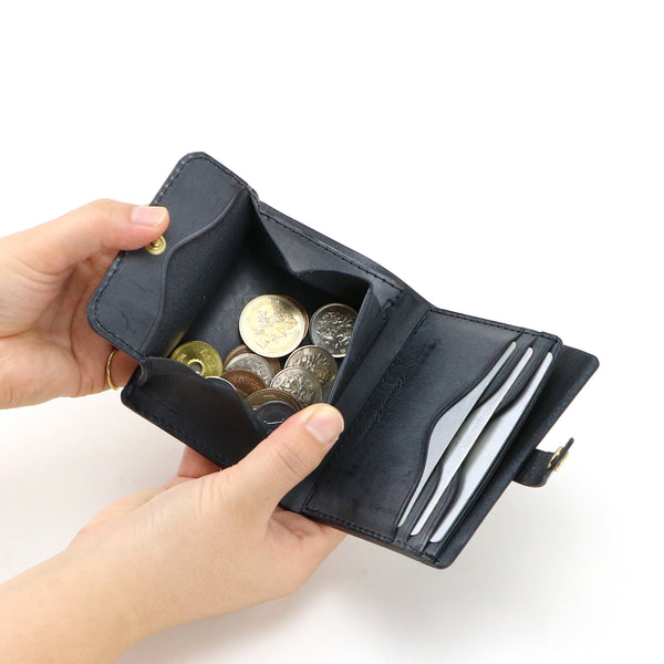 Compact wallet -Special Leather-