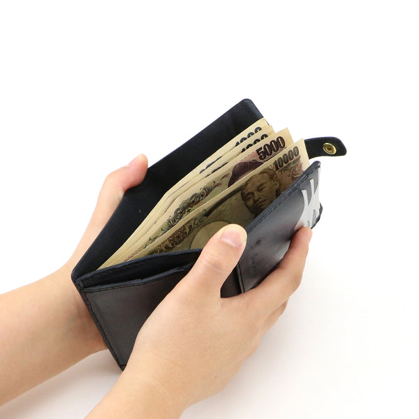 Compact wallet -Special Leather-